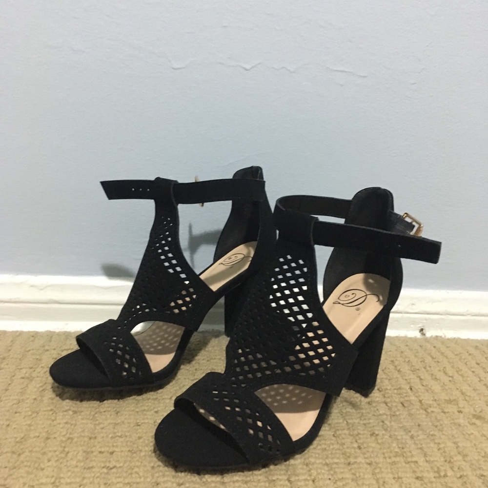 Black heels